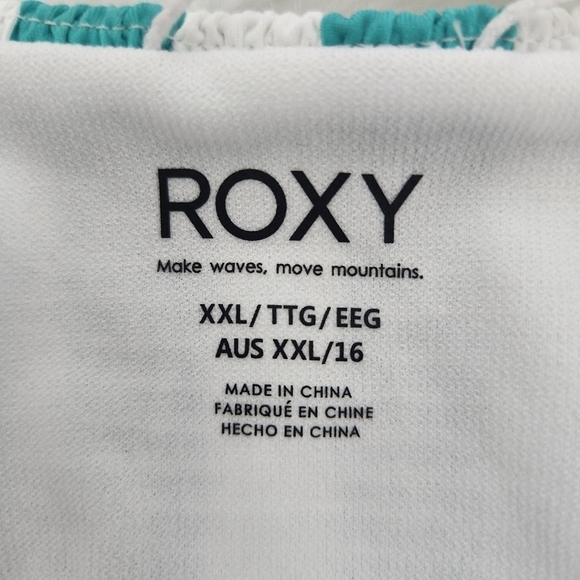 Roxy Blossom Babe Smock Cheeky BGreen. Size XXL. New. - Picture 8 of 8